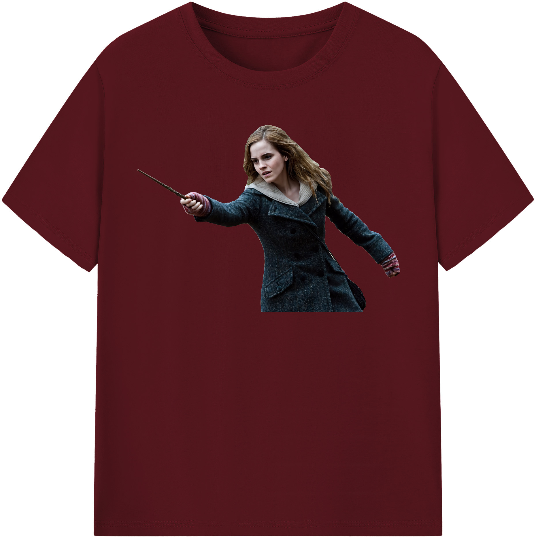 （画像用） Harry Potter ハリー・ポッターシリーズ 綿100％半袖Tシャツ（フロントプリント）